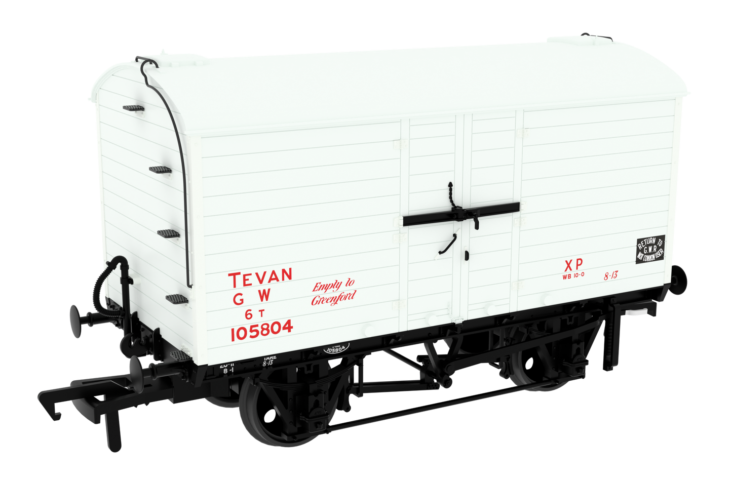 813907 Diagram V32 TEVAN - No.105804 GWR Post-36 White