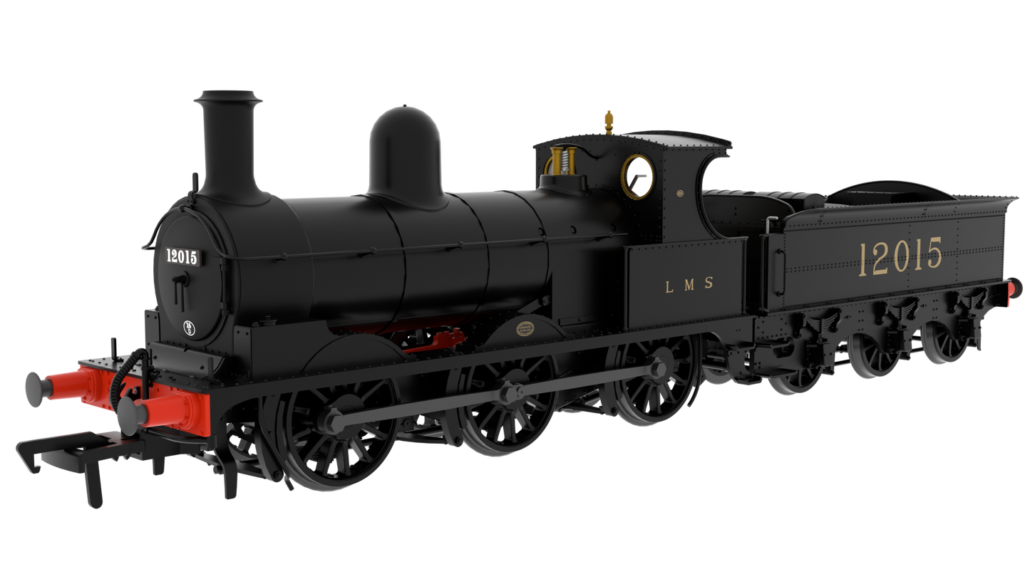 Class 25 'Ironclad' 0-6-0 No.12015 Lancashire & Yorkshire LMS Livery (Tender Number) Steam Locomotive
