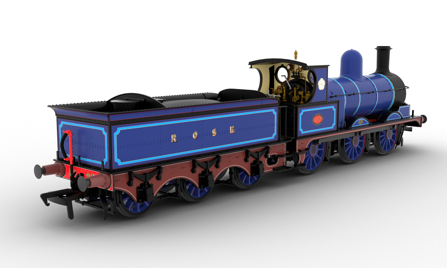 817013 Class 25 0-6-0 Lancashire & Yorkshire 'Rose' No.957 'What-If' Blue Steam Locomotive