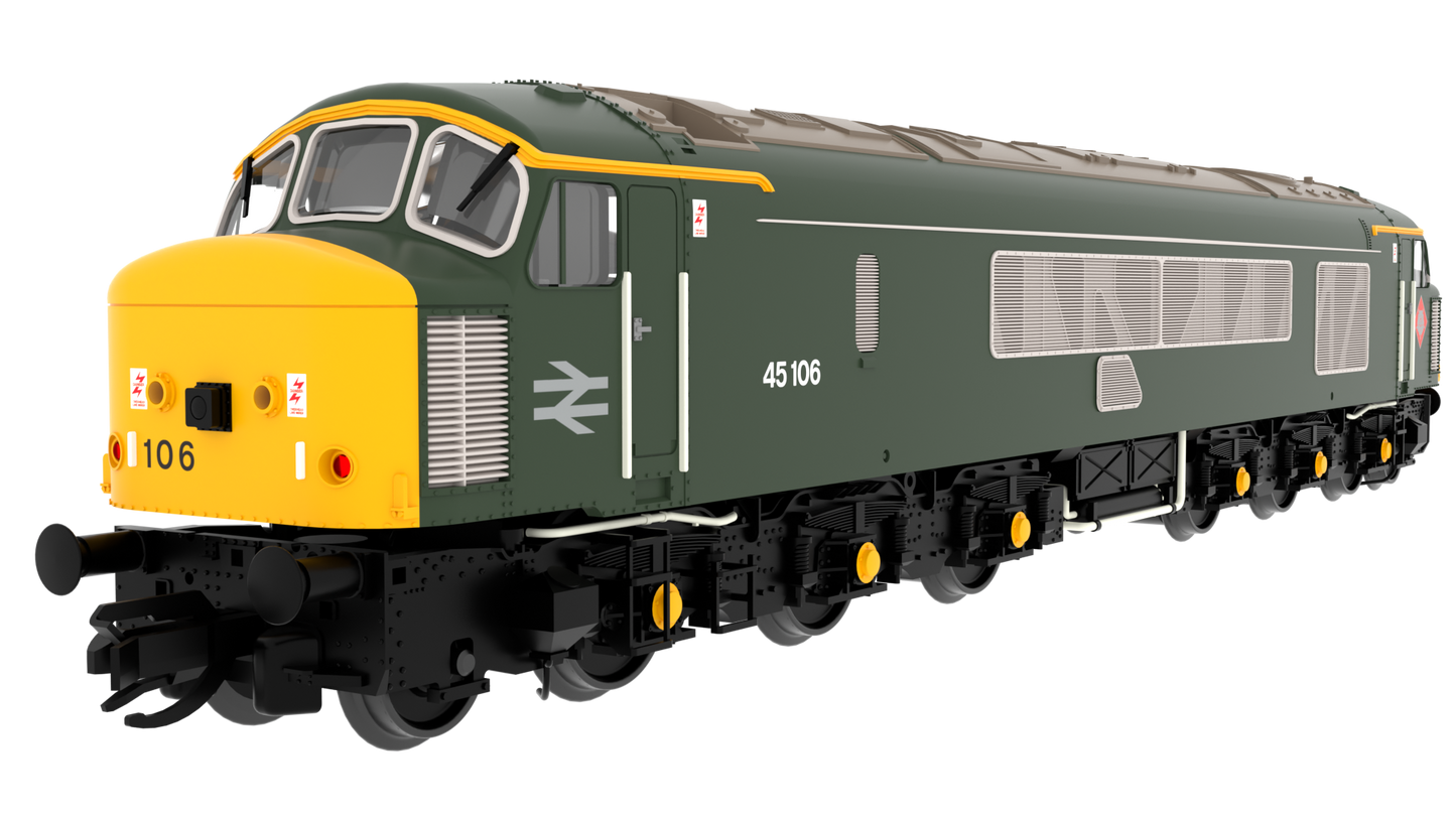 823109 Class 45 'Peak' 45106 Heritage BR Green With Sealed Beam & High Intensity Headlights Diesel Locomotive