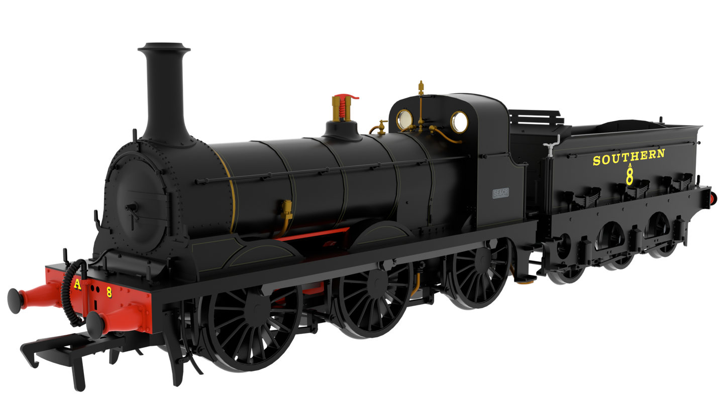 825008 SER O Class 0-6-0 No.A8 SR Lined Black (Egyptian Lettering) Steam Locomotive