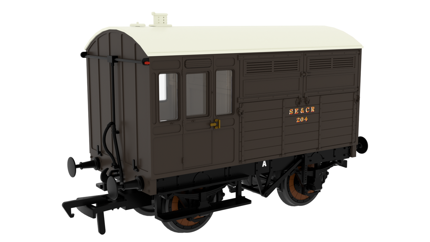 829024 SECR Wellington Brown livery ‘Evolution’ Horsebox No. 204