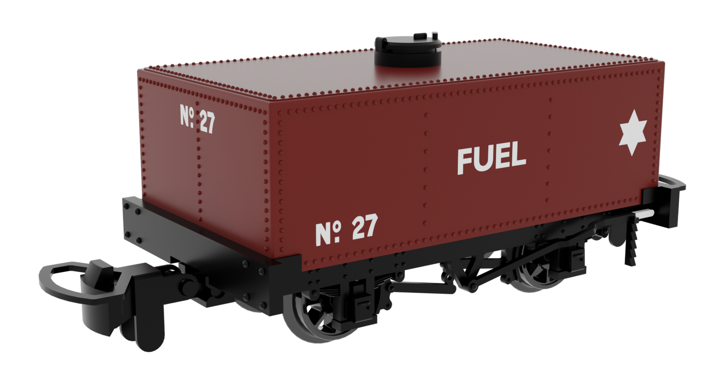 833104 Rectangular Tank - Red 'FUEL' No. 27