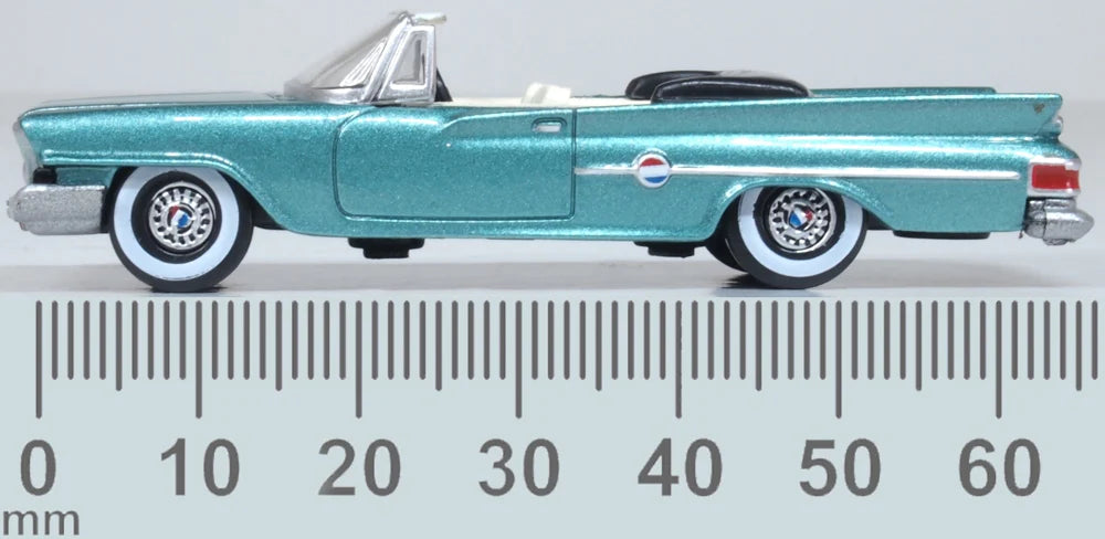 87CC61005 1961 Chrysler 300 Convertible (Open) Pinehurst Green