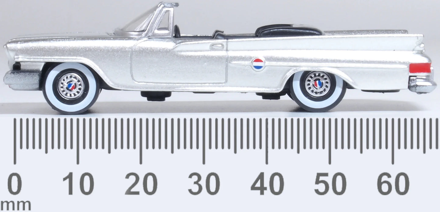 1961 Chrysler 300G Convertible (Open) Sheffield Silver