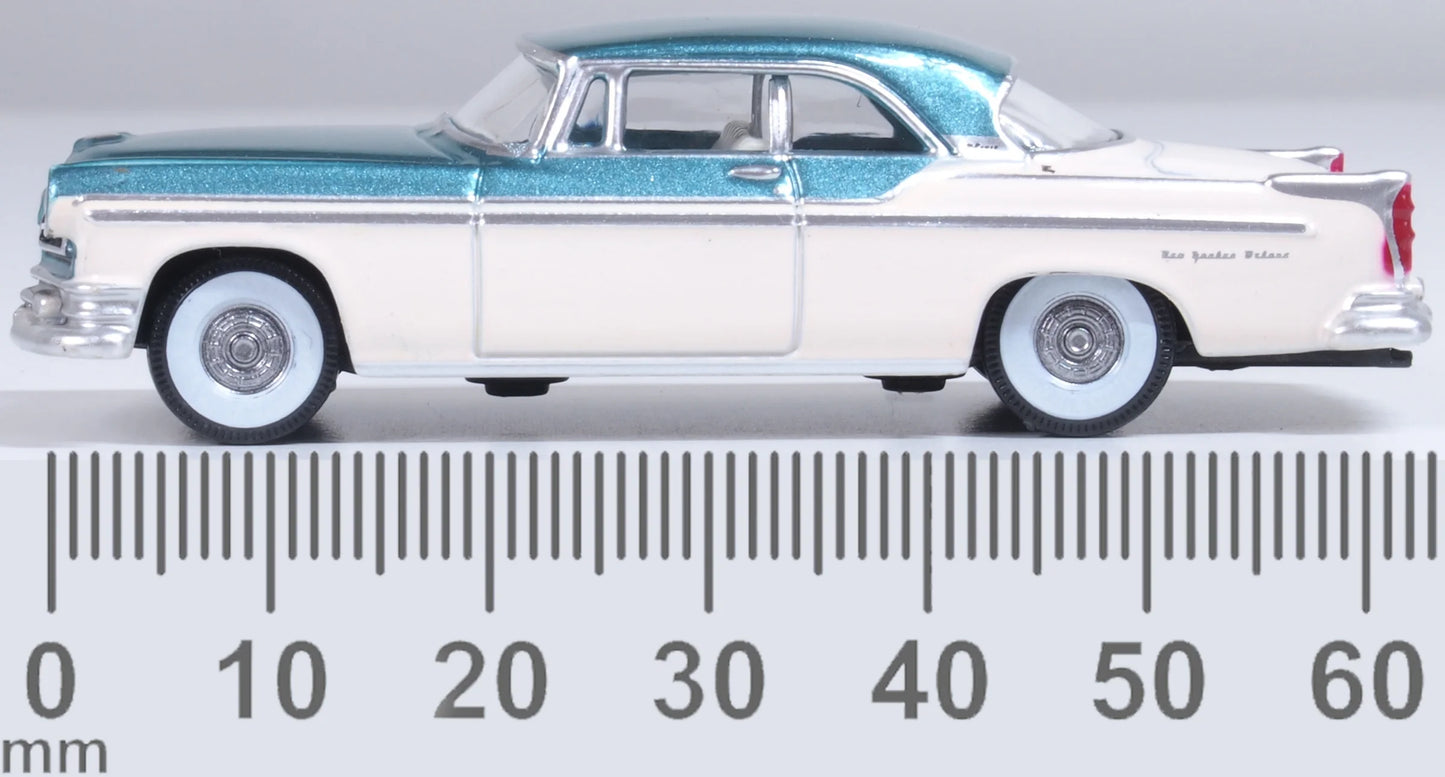 1955 Chrysler New Yorker Deluxe Coupe Green/Platinum