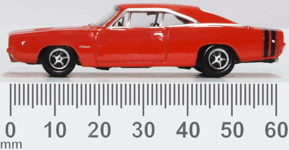 Dodge Charger 1968 Bright Red 1:87