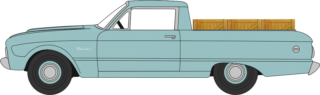 1960 Ford Falcon Ranchero Meadowvale Green (Load)