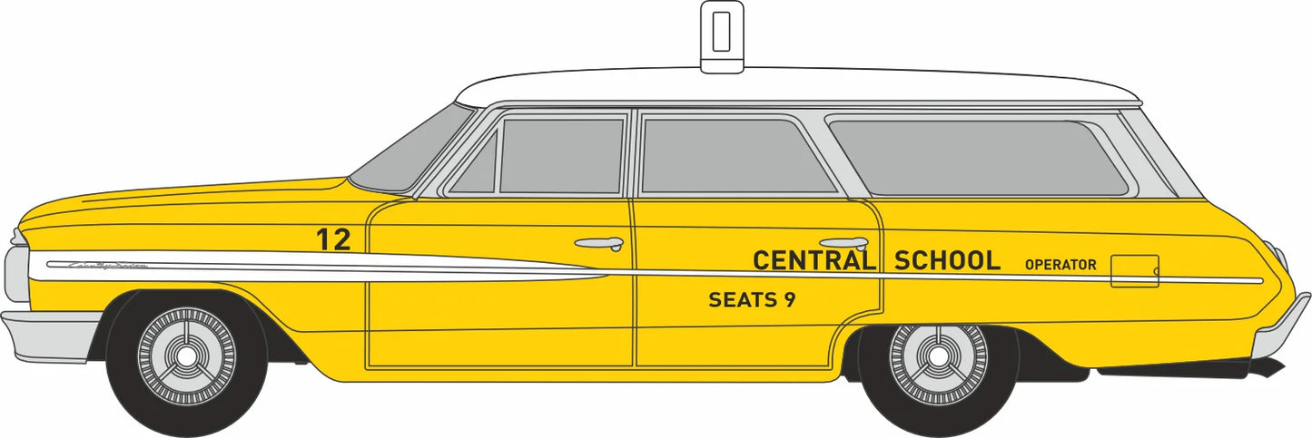 1964 Ford Country Station Wagon Central School Bus