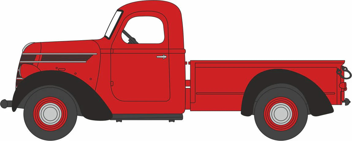 87ID38001 1937/40 International D-2 Red/Black