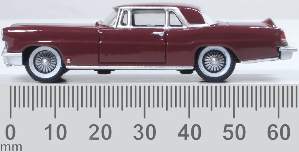 87LC56005 1956 Lincoln Continental MkII Dark Red