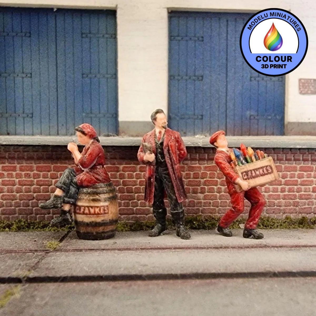 89100-148C 1:148 Scale G. Fawkes Gunpowder Works Set