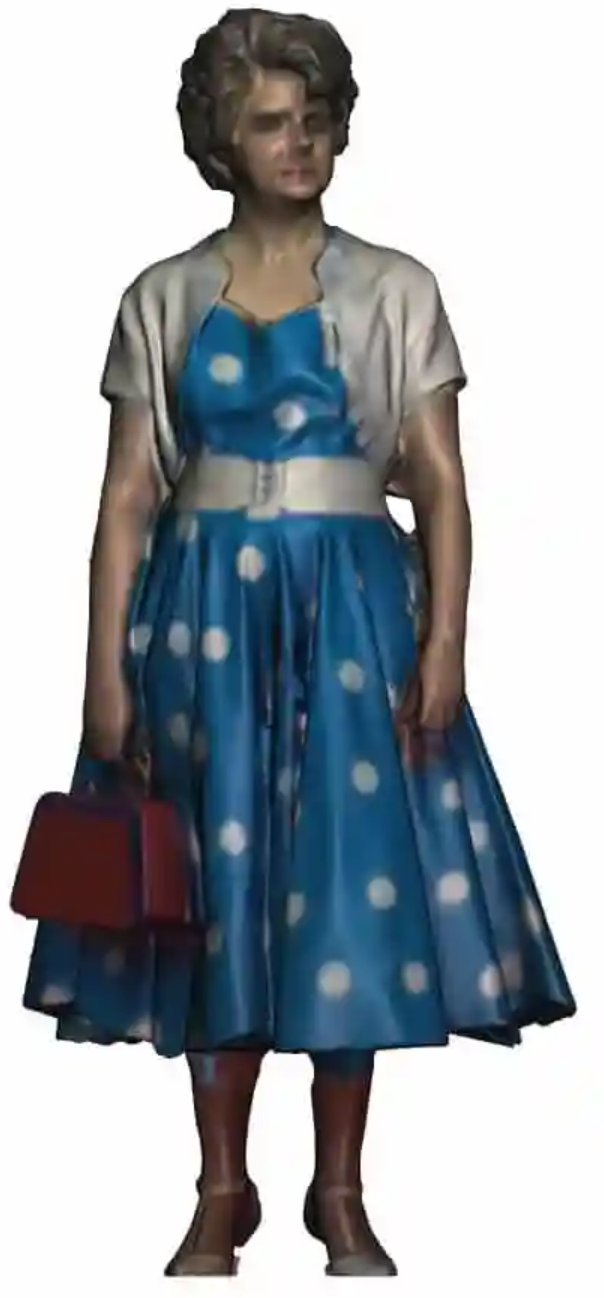 OO Gauge - Town & Country - 1950s Lady