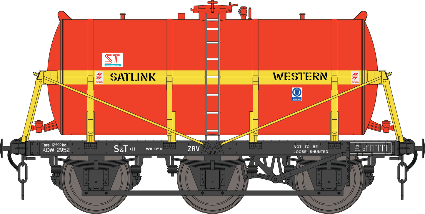 6 Wheel Milk Tanker Satlink ADW2952