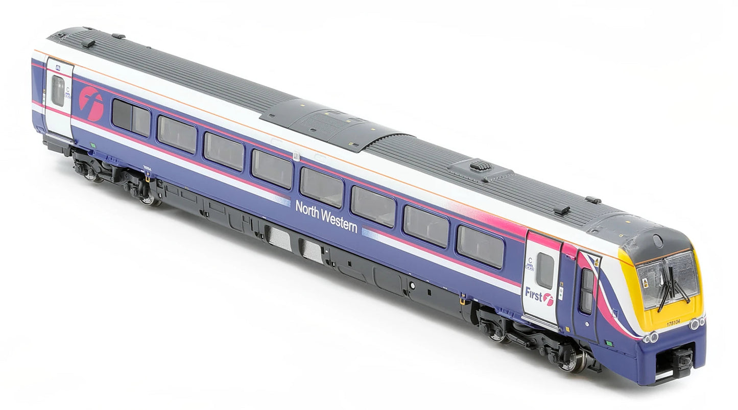 Class 175 - First North Western 'Barbie' livery (N/2mm) 2-car DMU