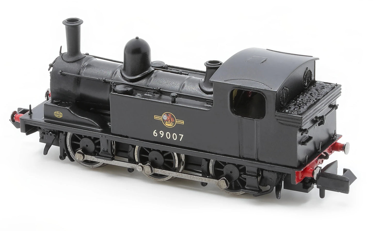 J72 0-6-0 69007 BR Black Late Crest Steam Tank Locomotive - DCC Fitted
