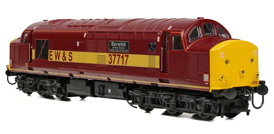 372-113 Class 37/7 37717 'Berwick Middle School' EWS Diesel Locomotive
