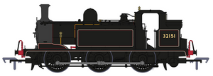 LBSCR Stroudley ‘E1’ 0-6-0T No. 32151 BR Lined Black (No Emblem) - Steam Tank Locomotive
