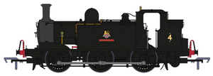 LBSCR Stroudley ‘E1’ 0-6-0T No. 4 Wroxall in BR unlined black with early emblem - Steam Tank Locomotive