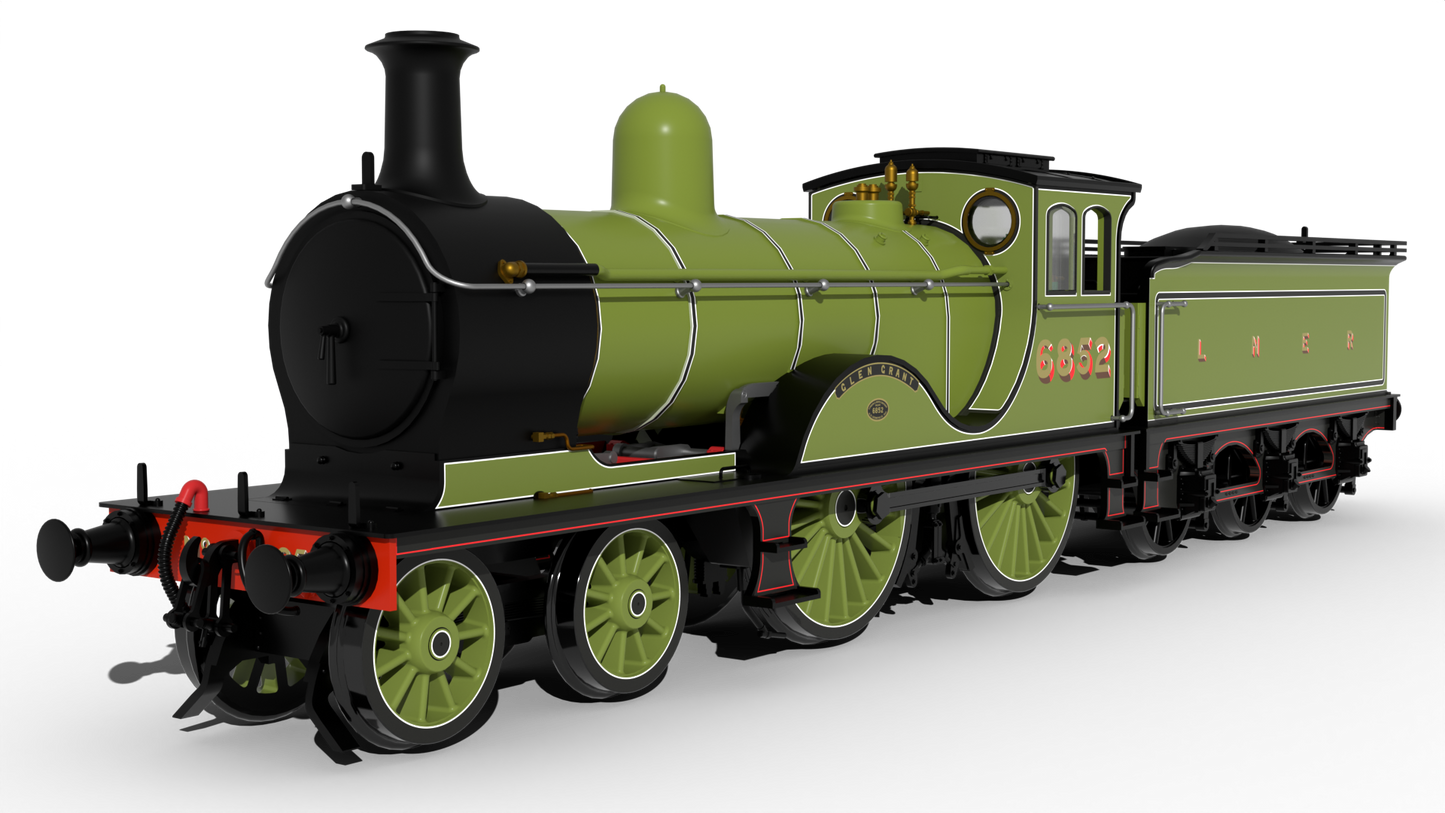 LNER D40 Class 4-4-0 No.6852 'Glen Grant' - LNER Apple Green Steam Locomotive