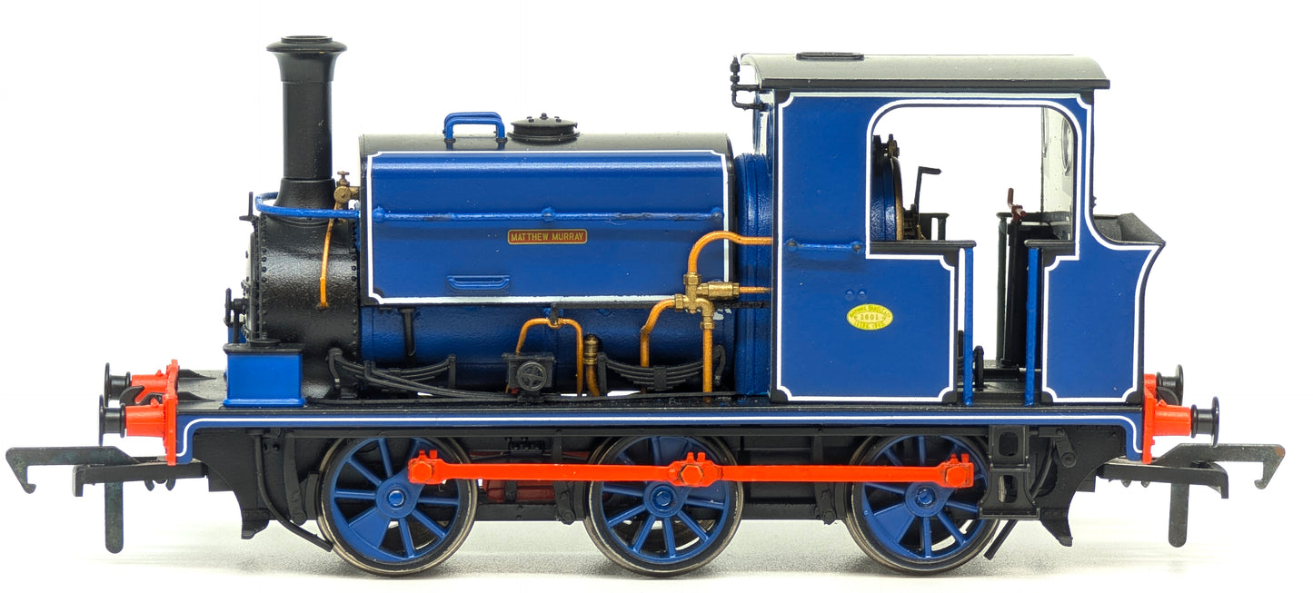 Manning Wardle L Class 'Matthew Murray' in Lined Blue 0-6-0ST Steam Tank Locomotive