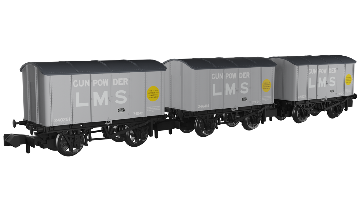 Rapido Trains Uk 961006 Not Quite Minks Lms Acid Triple Pack Rails