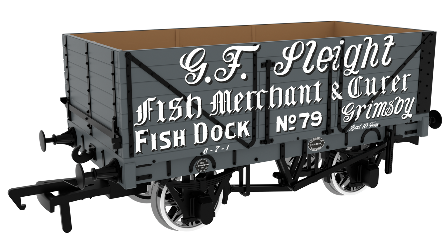 7 Plank 1907 Railway Clearing House Private Owner Open Wagon G. F. Sleight No.79