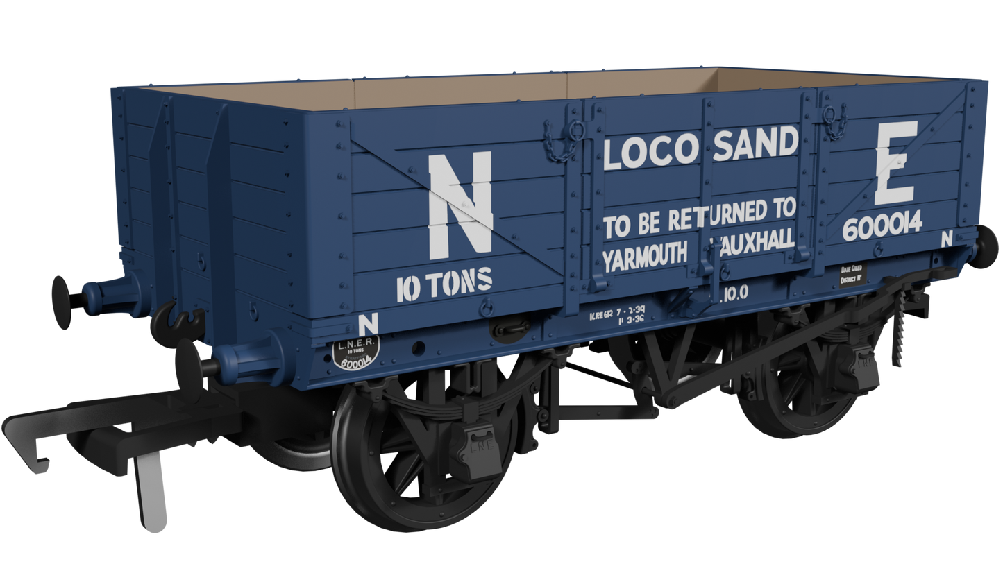 972014 GER Dia.17 5-Plank Open Wagon NE Loco No.600014
