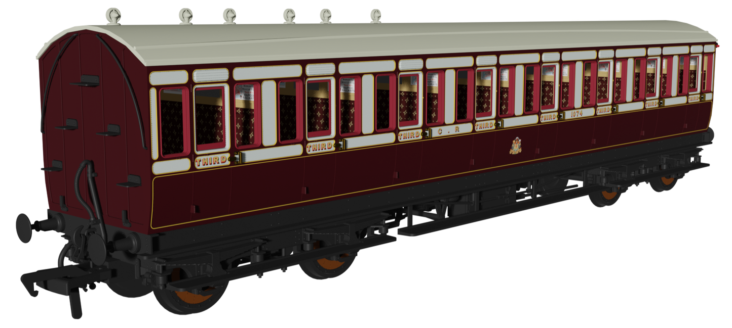 ‘Evolution’ 48’ Caledonian Railway Purple Madder and White Third No.1074