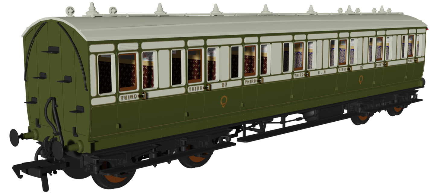 ‘Evolution’ 48’ Highland Railway Green and White No.12, 47 & 97 Triple Pack