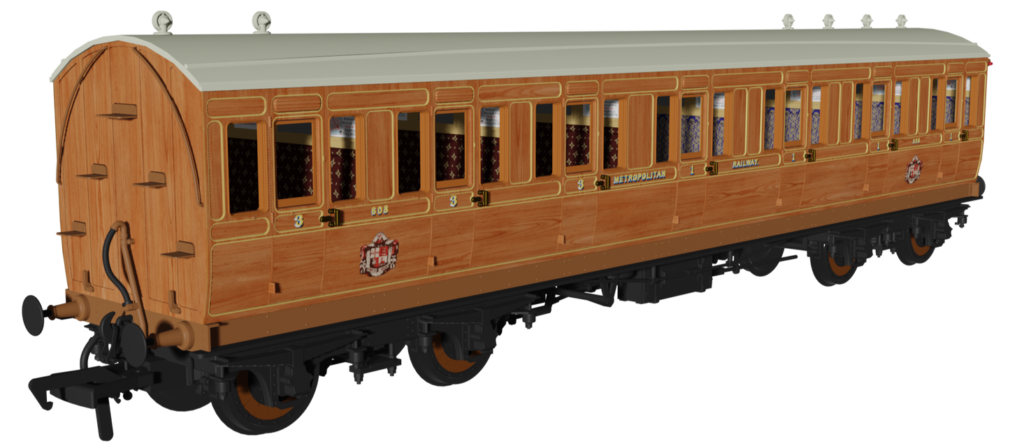 ‘Evolution’ 48’ Metropolitan Railway Teak Composite No.608