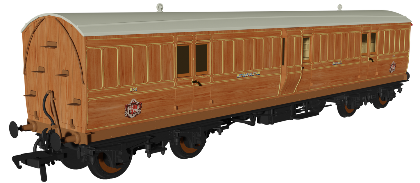 ‘Evolution’ 48’ Metropolitan Railway Teak Full brake No.650