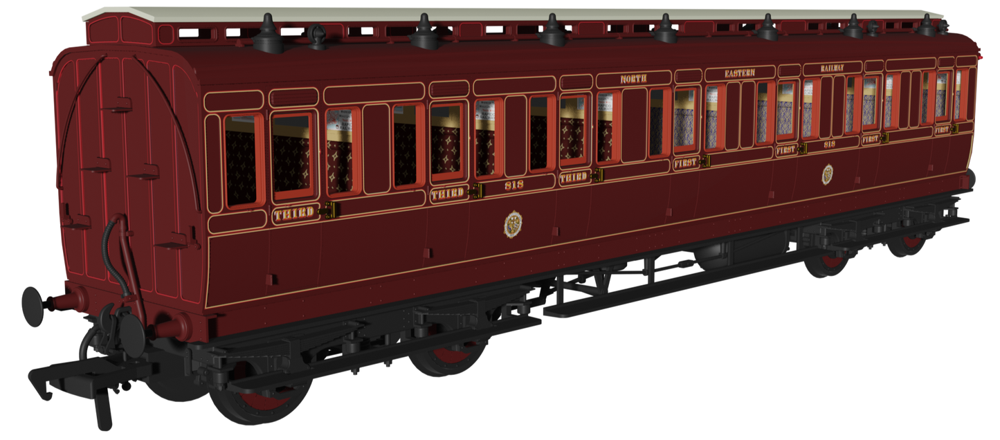 ‘Evolution’ 48’ North Eastern Railway Crimson Lake No.1347, 603 & 818 Triple Pack