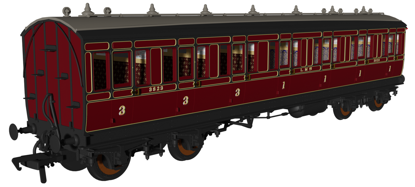 ‘Evolution’ 48’ LMS Period 1 No.1466, 1486 & 3823 Triple Pack