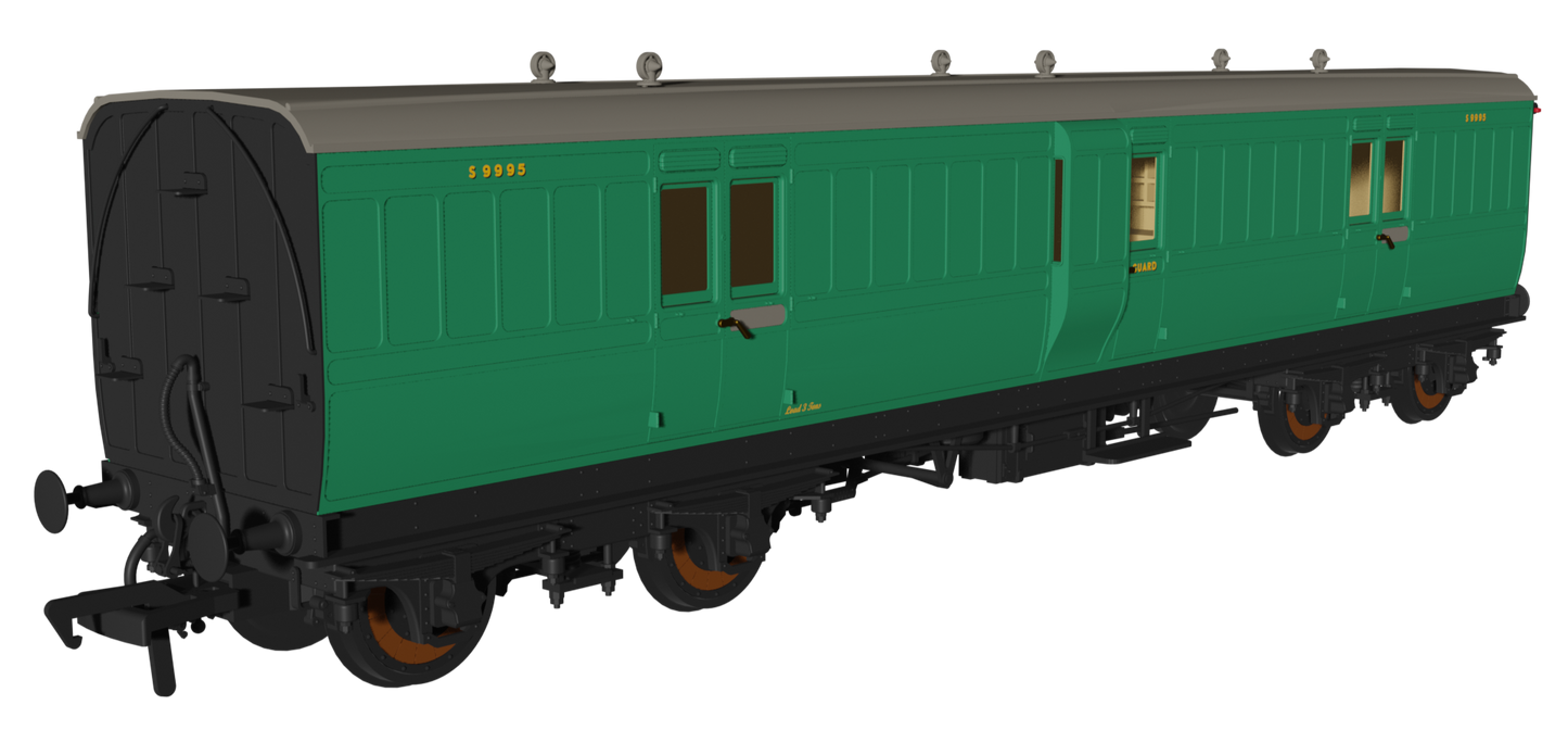 'Evolution' 48' BR Malachite Non-Corridor Full Brake No.S9995