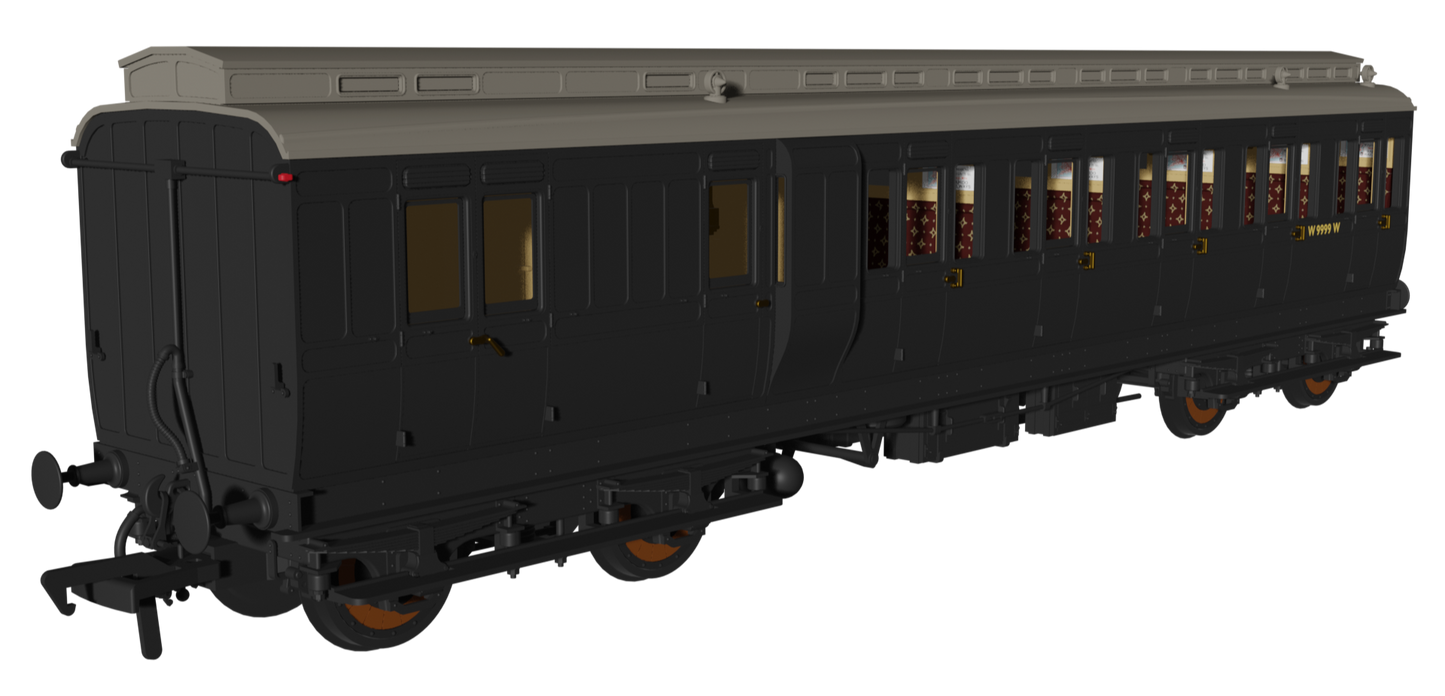 'Evolution' 48' BR Engineers Non-Corridor Carriage Brake Third No.W9999W