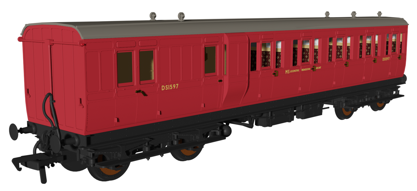 'Evolution' 48' BR Engineers Non-Corridor Third No.DS1597