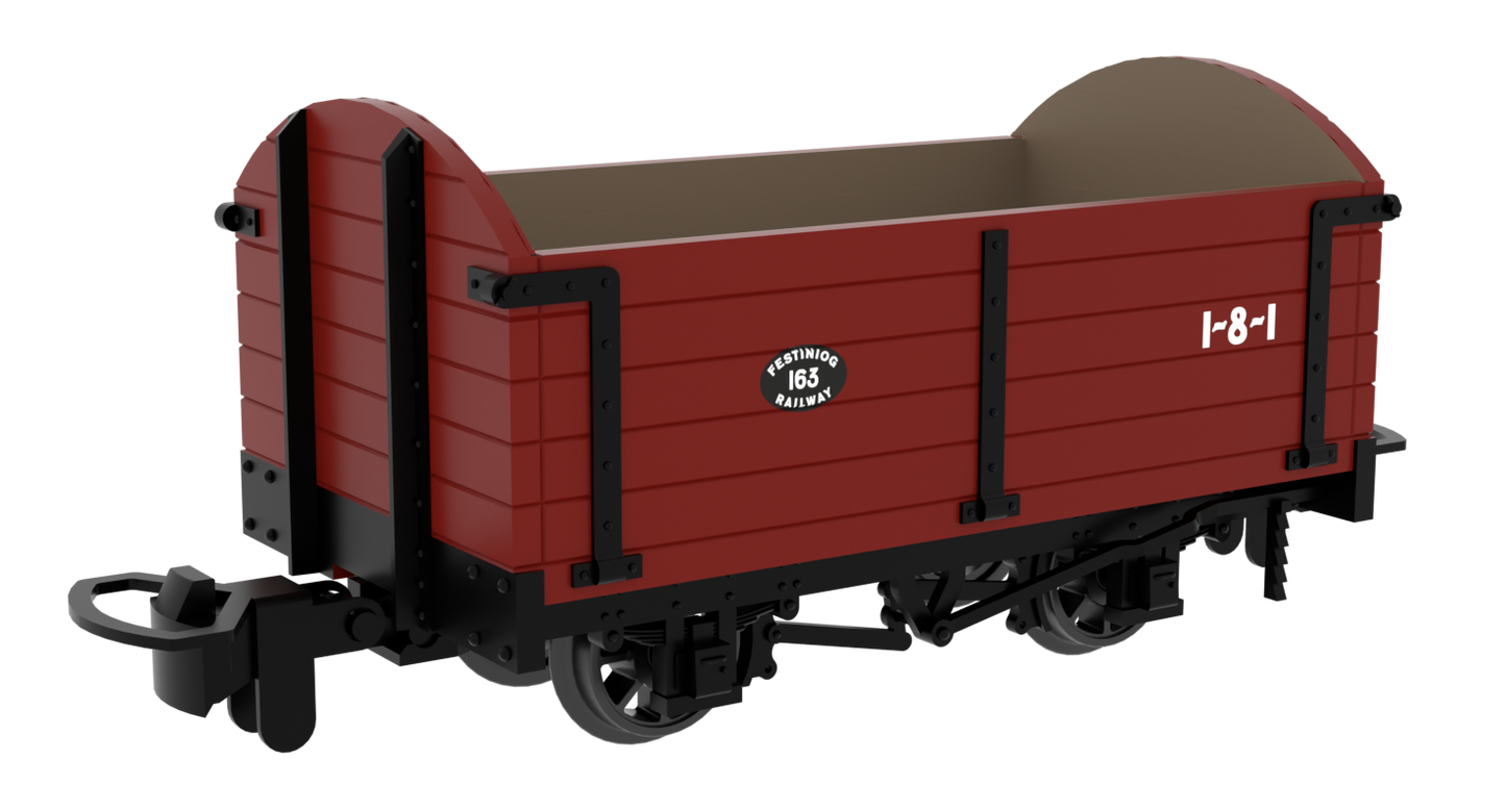 990025 009 Dropside Open - FR Red No.163