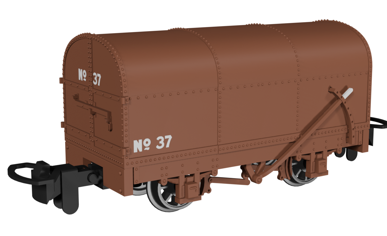 Gunpowder Van - Plain Rusty Brown No.37