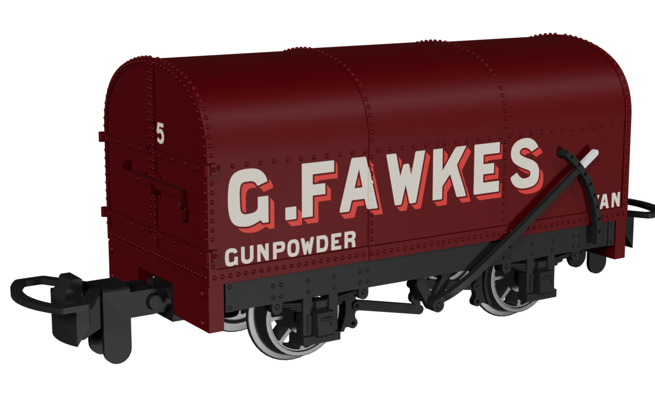 Gunpowder Van - G. Fawkes Gunpowder No.5