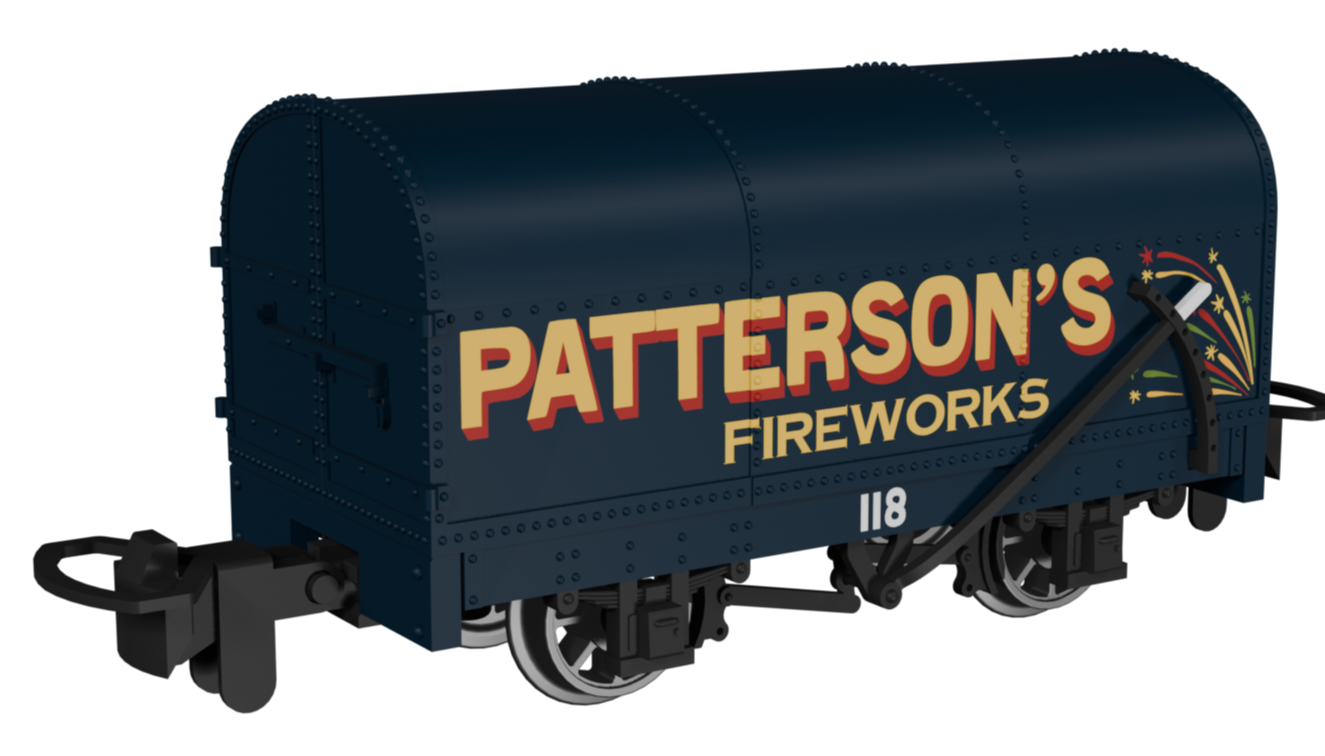 Gunpowder Van - Patterson's Fireworks No.118