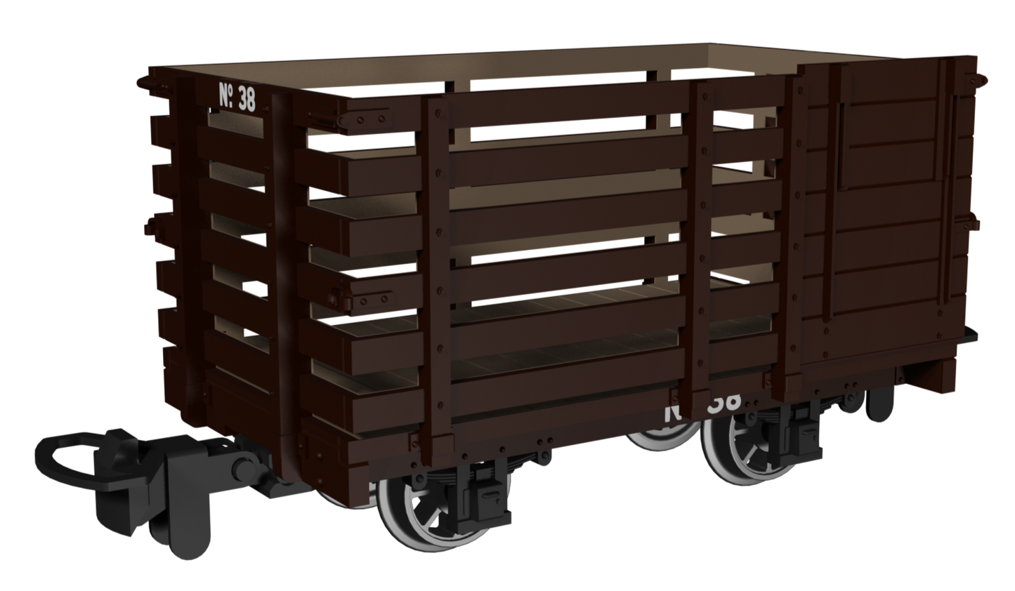 Livestock Wagon - Plain Brown No.38