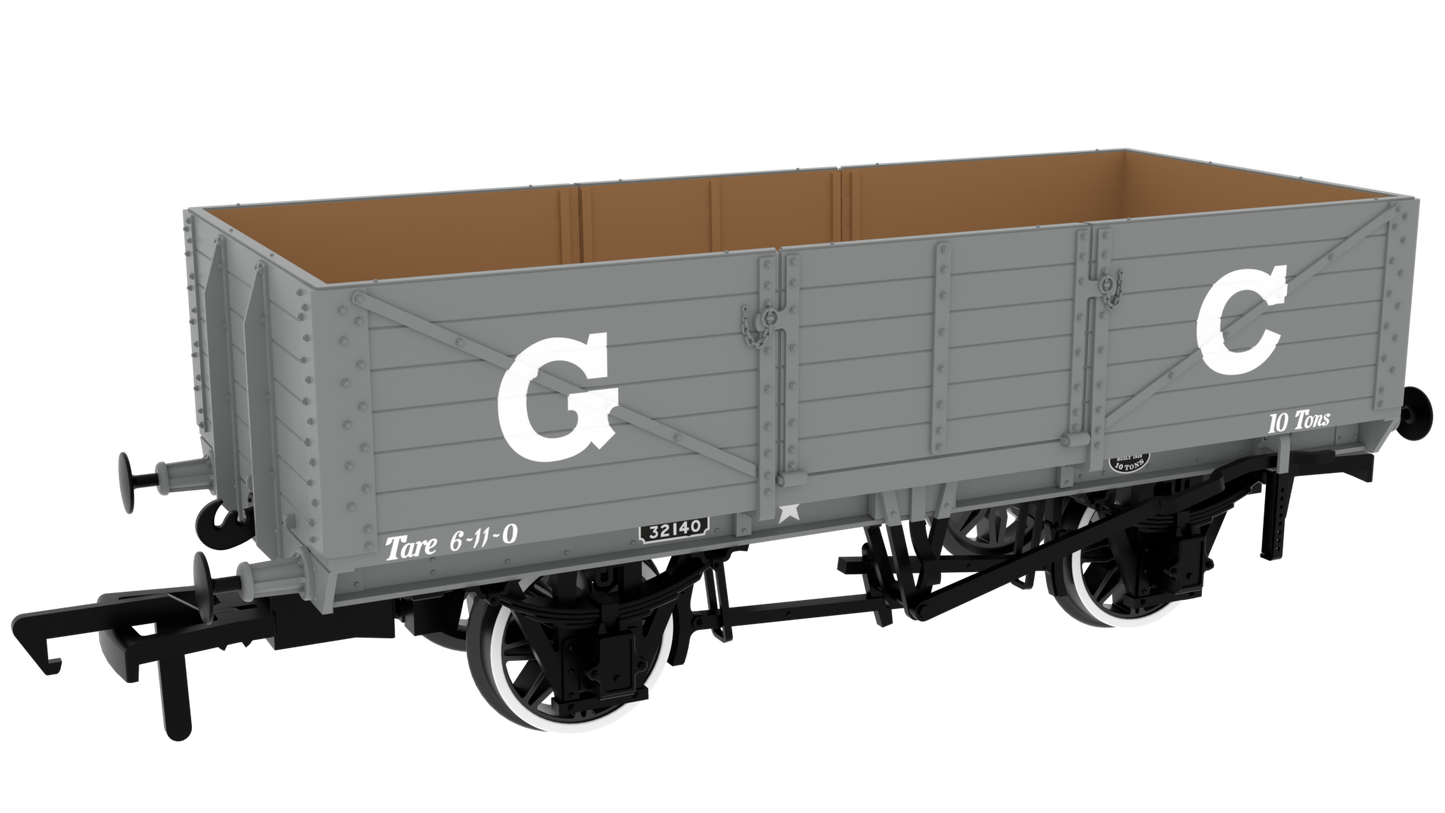 GCR Dia. 9A/9B 6-Plank - No. 32140 GCR Grey