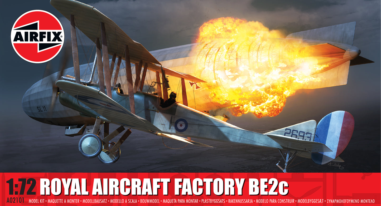 Royal Aircraft Factory BE2c Model Kit