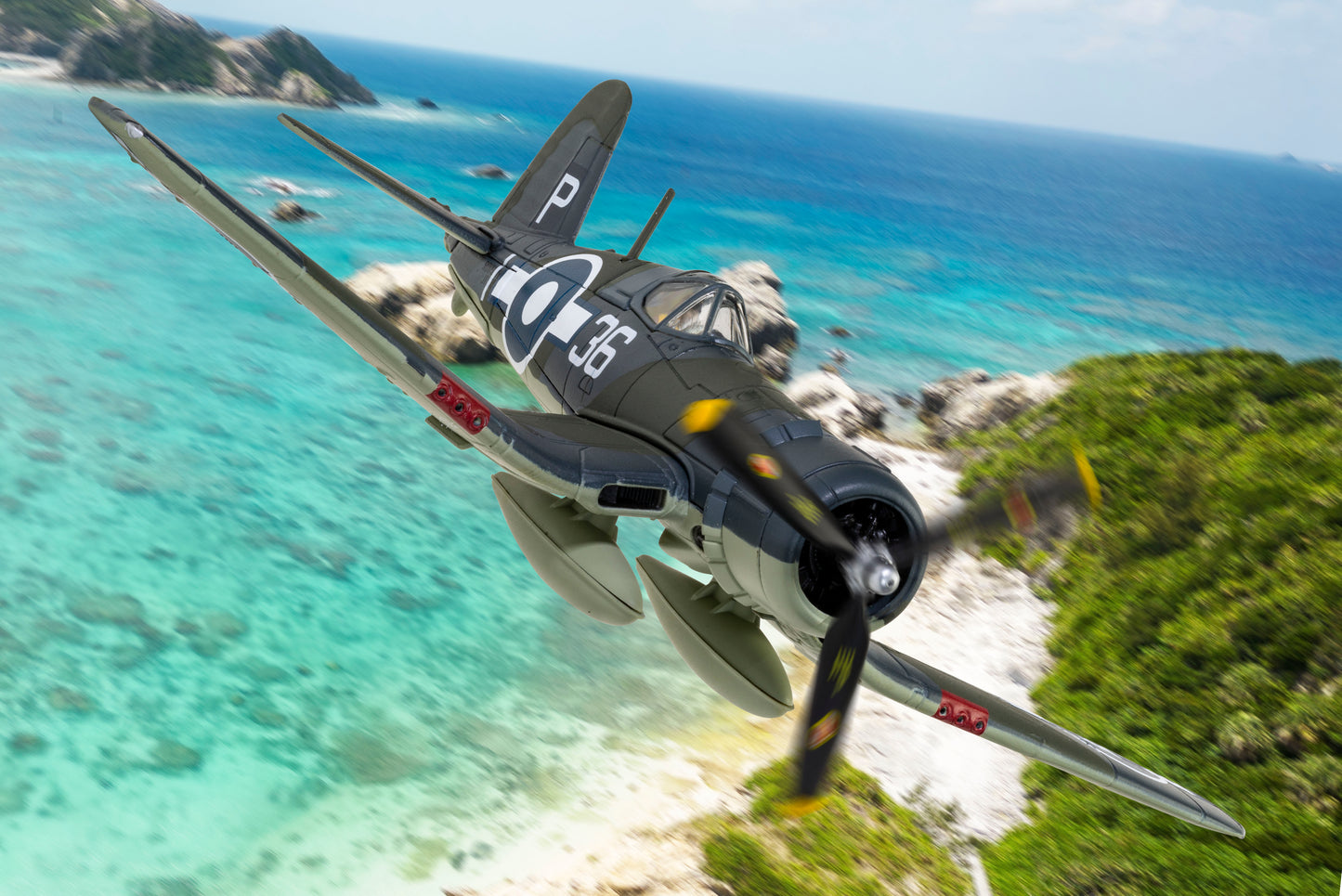 Corsair MkII, JT537, 1836 NAS, Sub Lt Donald J Sheppard