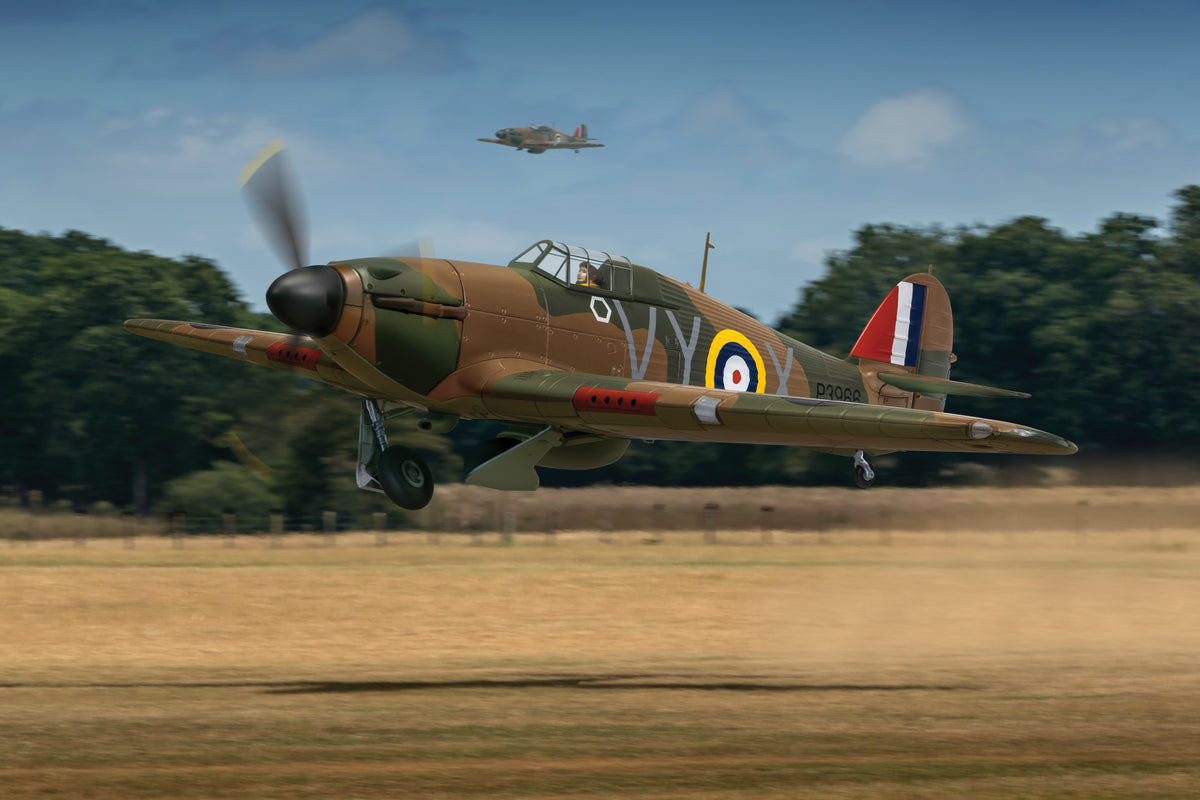AA35510 Hawker Hurricane MkI - P3966 - Pilot Officer J.A. 'Paddy' Hemmingway