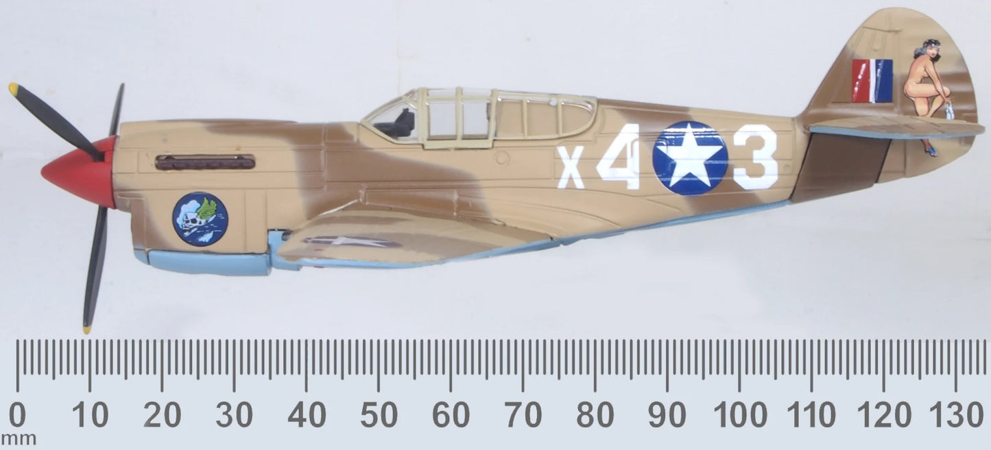 Curtiss P40-F Warhawk X43 Miss Memphis North Africa