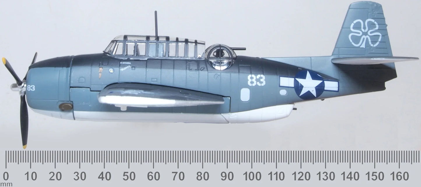 AC132 Grumman Avenger White 83 Blopsy Composite Sqn.76 USS Petrof Bay 1945