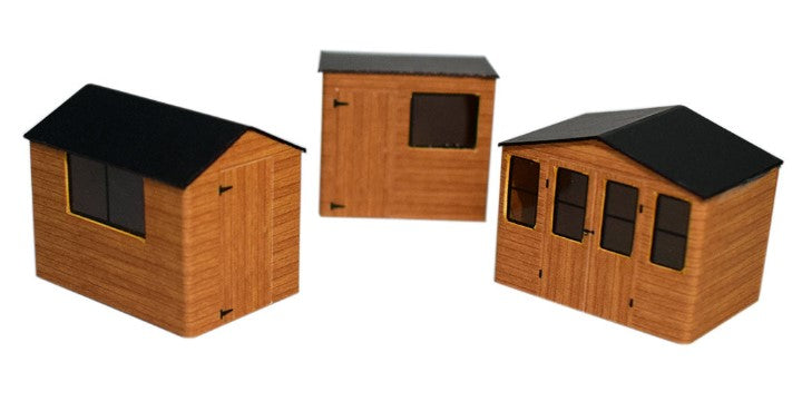 Sheds Brown (3) Card Kit