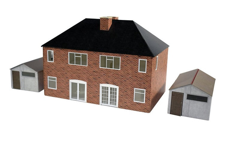 1930s Semi Detached House Card Kit